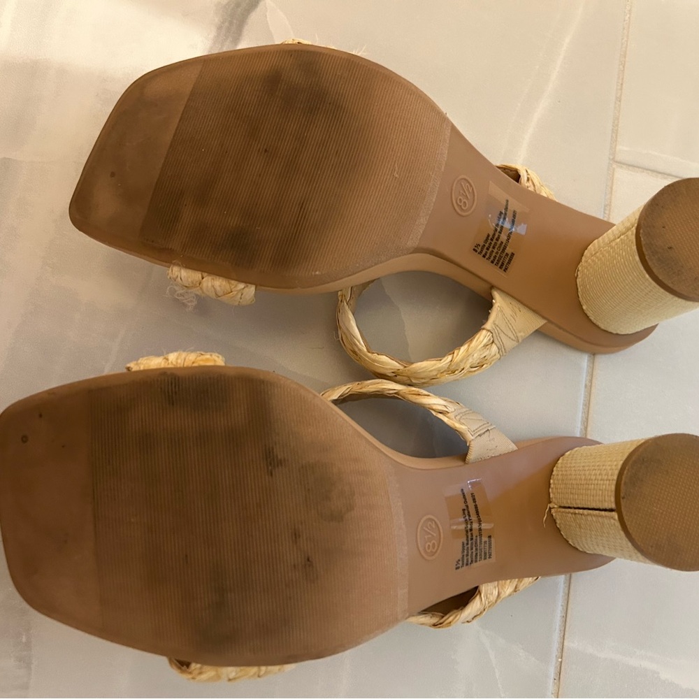 a new day Woven Cream Sandals for Women - Picture 6 of 6